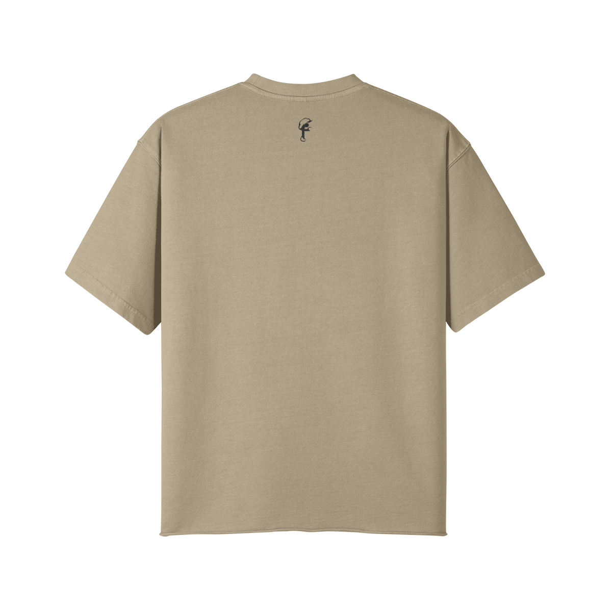 Oversized FIN LUJO T-Shirt Faded fabric Big Brand